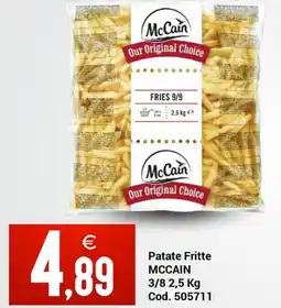 Centro Cash Patate Fritte MCCAIN 3/8 offerta