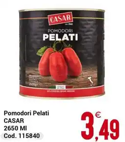 Centro Cash Pomodori Pelati CASAR offerta
