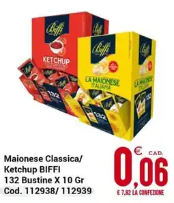 Centro Cash Maionese Classica/ Ketchup BIFFI offerta