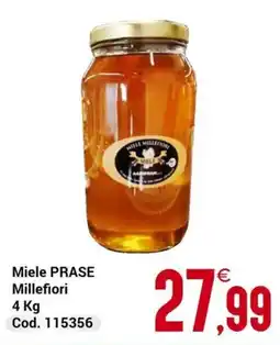 Centro Cash Miele PRASE Millefiori offerta
