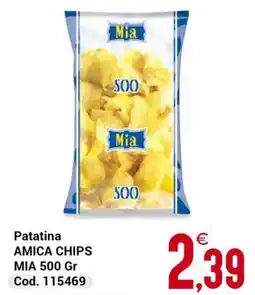 Centro Cash Patatina AMICA CHIPS MIA offerta