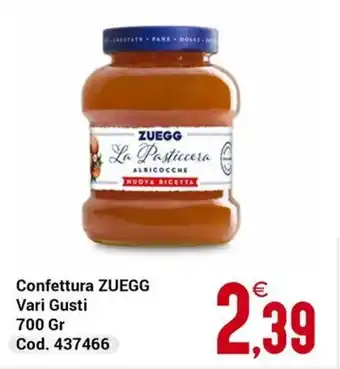 Centro Cash Confettura ZUEGG offerta