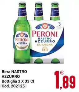 Centro Cash Birra NASTRO AZZURRO offerta