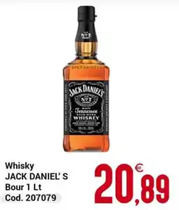 Centro Cash Whisky JACK DANIEL'S Bour offerta