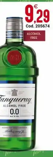 Centro Cash Tanqueray alcohol free 0.0 offerta