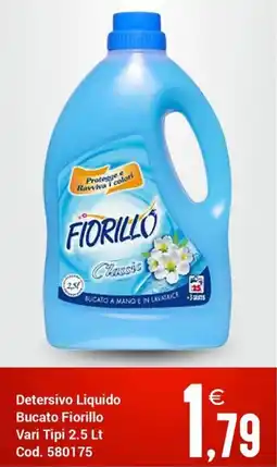 Centro Cash Detersivo Liquido Bucato Fiorillo offerta