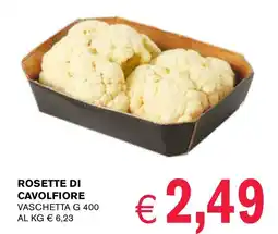 D'Italy Rosette di cavolfiore vaschetta offerta
