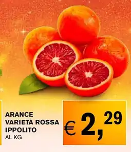 D'Italy Arance varieta rossa ippolito offerta