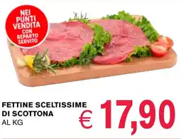 D'Italy Fettine sceltissime di scottona offerta