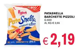 D'Italy Patasnella barchette PIZZOLI offerta