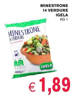 D'Italy Minestrone 14 verdure IGELA offerta