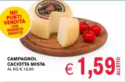 D'Italy Campagnol caciotta mista offerta