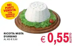 D'Italy Ricotta MISTA D'URBINO offerta