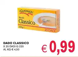 D'Italy Dado classico x 20 dadi offerta