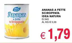 D'Italy Ananas a fette sciroppata idea natura offerta