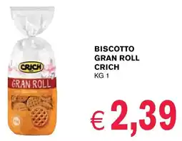 D'Italy Biscotto gran roll CRICH offerta