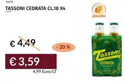 Prezzemolo e Vitale Tassoni cedrata offerta