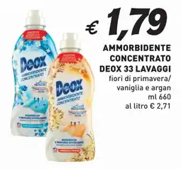 Coal Ammorbidente concentrato deox fiori di primavera/ vaniglia e argan offerta