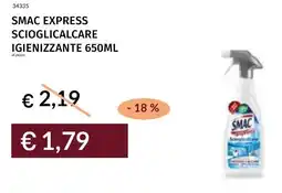 Prezzemolo e Vitale Smac express scioglicalcare igienizzante offerta