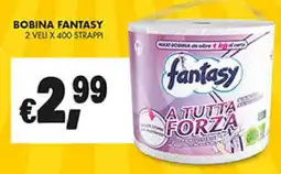 Coal Bobina fantasy 2 veli x 400 strappi offerta