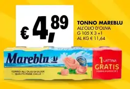 èccoMI Tonno mareblu all'olio d'oliva offerta