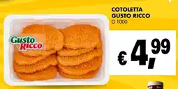 èccoMI Cotoletta GUSTO RICCO offerta