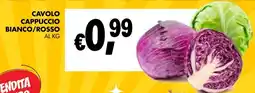 èccoMI Cavolo cappuccio bianco/rosso offerta