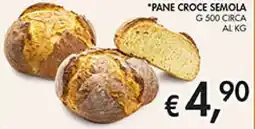 Coal Pane croce semola offerta