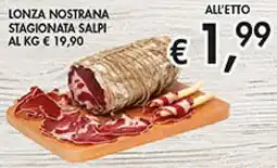 Coal Lonza nostrana stagionata salpi offerta