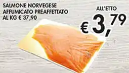 Coal Salmone norvegese affumicato preaffettato offerta