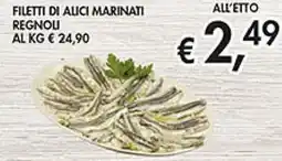 Coal Filetti di alici marinati regnoli offerta