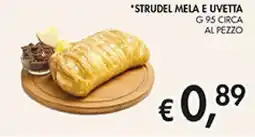 Coal Strudel mela e uvetta offerta