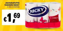èccoMI Asciugatutto fashion NICKY offerta