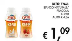 Coal Kefir zymil bianco naturale/fragola offerta