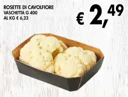 èccoMI Rosette di cavolfiore vaschetta offerta