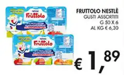 Coal Fruttolo NESTLÉ offerta