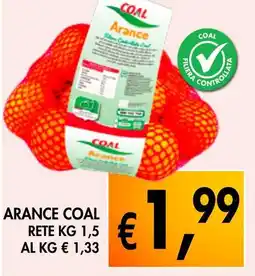 èccoMI Arance coal rete offerta