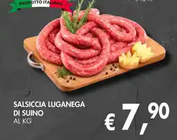 èccoMI Salsiccia luganega di suino offerta