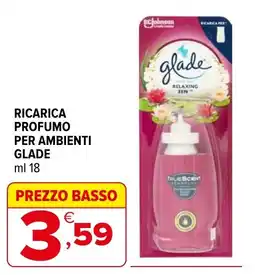 Iperal Ricarica profumo per ambienti GLADE offerta
