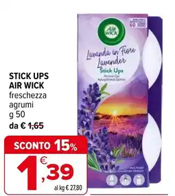 Iperal Stick ups AIR WICK offerta