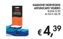 Coal Salmone norvegese affumicato veliero offerta