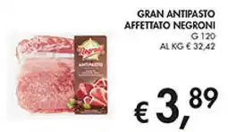Coal Gran antipasto affettato NEGRONI offerta