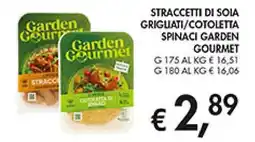 Coal Straccetti di sola grigliati/cotoletta spinaci GARDEN GOURMET offerta