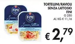 Coal Tortellini/raviou senza lattosio FINI offerta