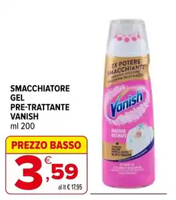 Iperal Smacchiatore gel pre-trattante VANISH offerta