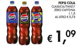 Coal Pepsi cola classica/twist/ zero caffeina offerta