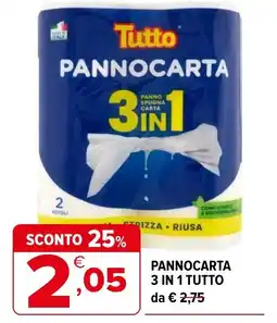 Iperal Pannocarta 3 in 1 TUTTO offerta