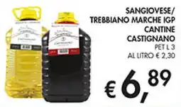 Coal Sangiovese/ trebbiano marche igp cantine castignano offerta