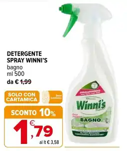 Iperal Detergente spray WINNI'S bagno offerta