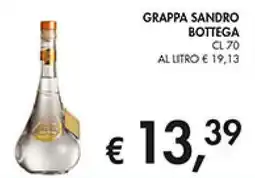 Coal Grappa sandro bottega offerta